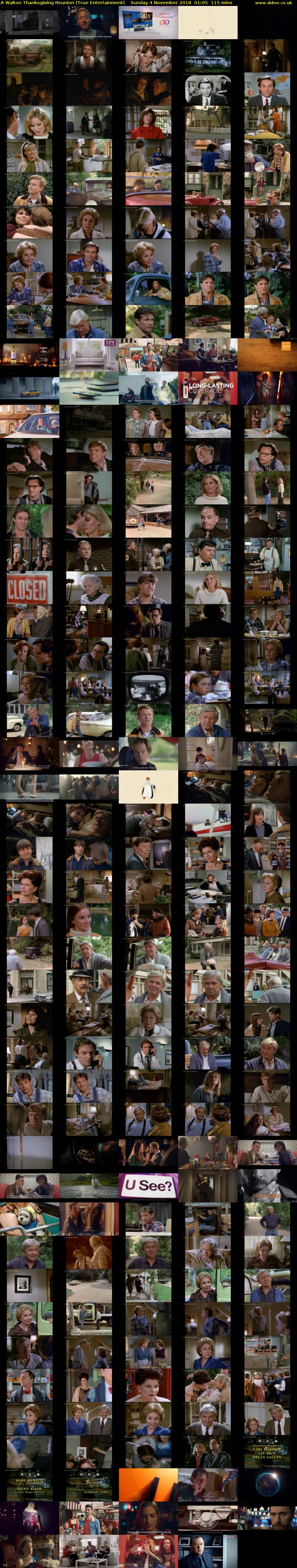 A Walton Thanksgiving Reunion (True Entertainment) Sunday 4 November 2018 01:05 - 03:00