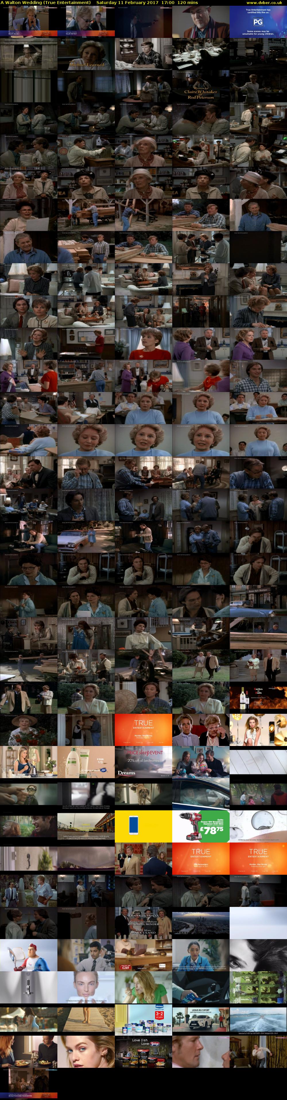 A Walton Wedding (True Entertainment) Saturday 11 February 2017 17:00 - 19:00