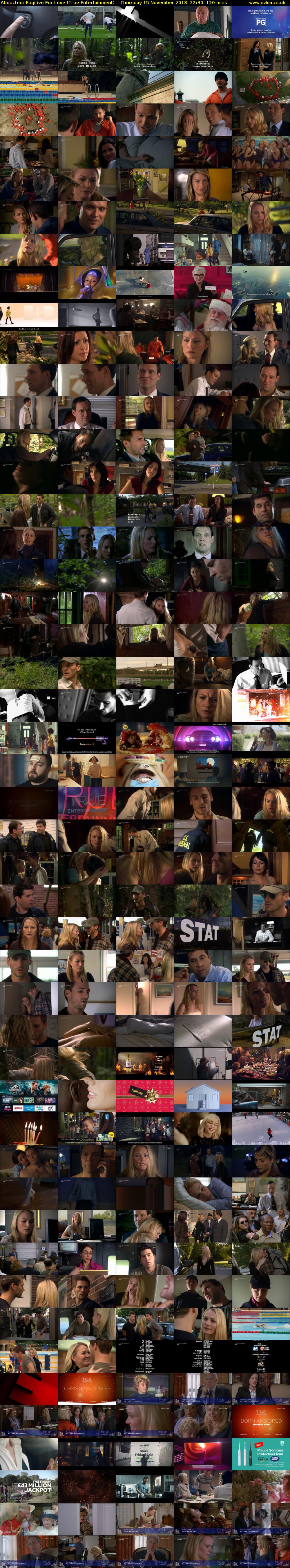 Abducted: Fugitive For Love (True Entertainment) Thursday 15 November 2018 22:30 - 00:30