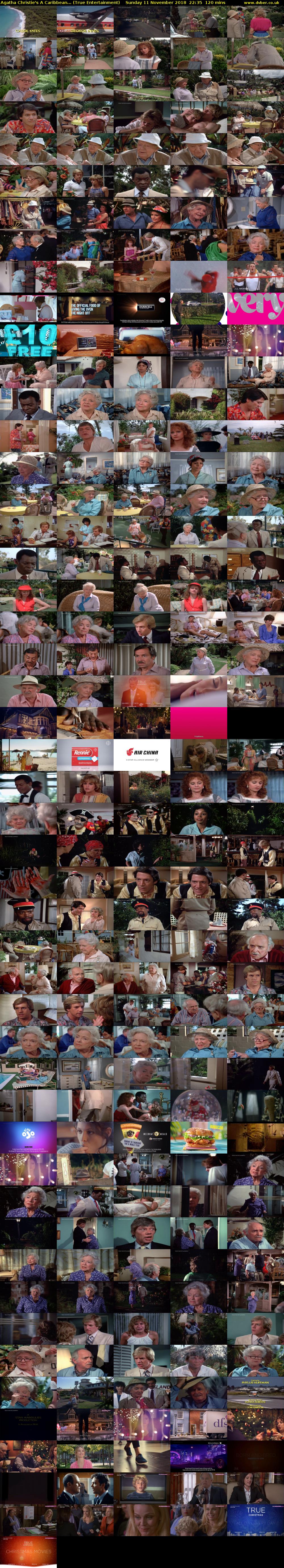 Agatha Christie's A Caribbean... (True Entertainment) Sunday 11 November 2018 22:35 - 00:35