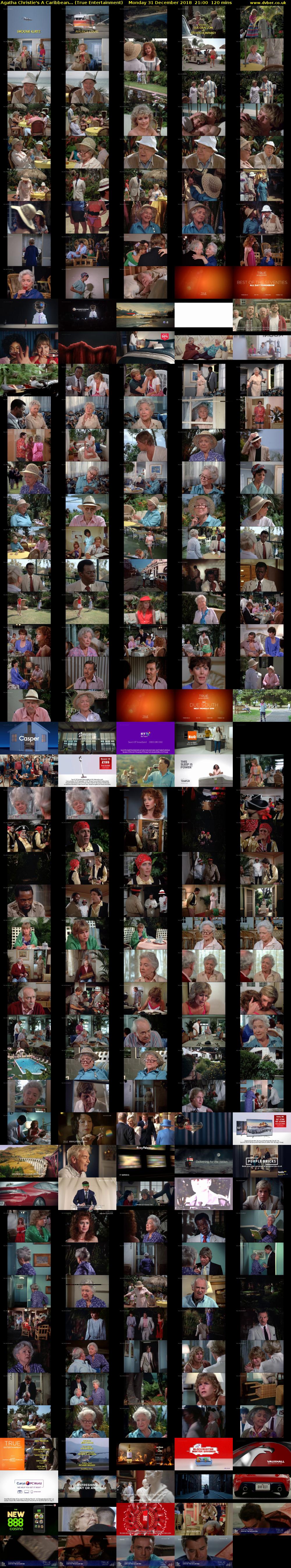 Agatha Christie's A Caribbean... (True Entertainment) Monday 31 December 2018 21:00 - 23:00