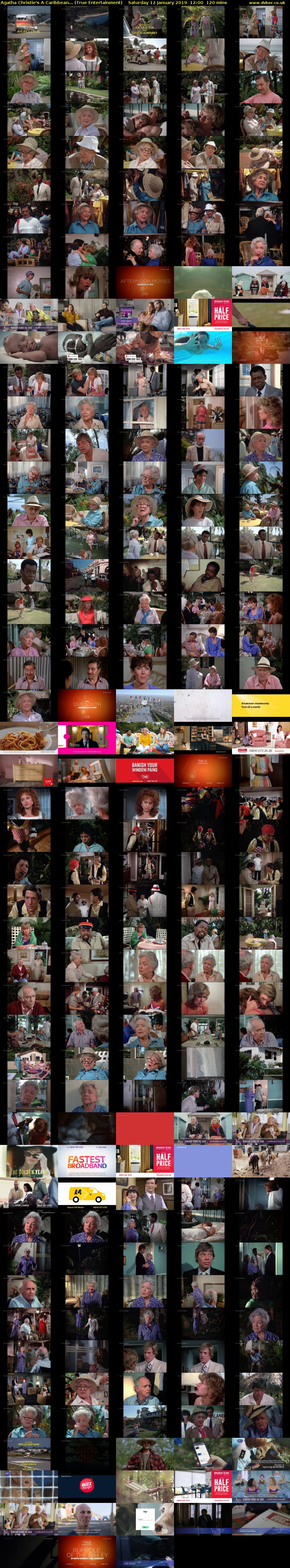 Agatha Christie's A Caribbean... (True Entertainment) Saturday 12 January 2019 12:00 - 14:00