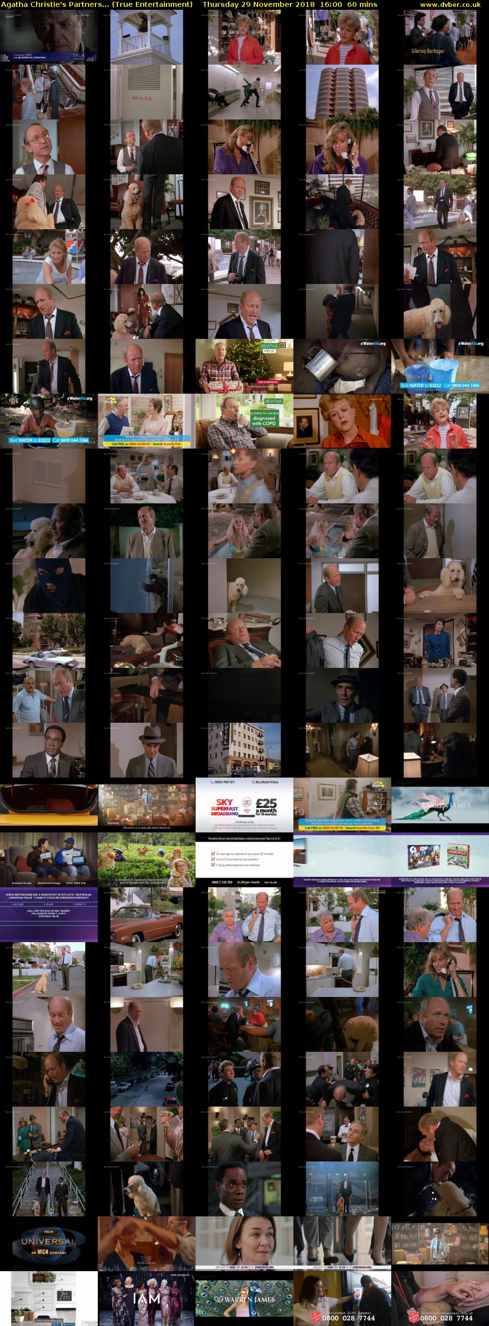 Agatha Christie's Partners... (True Entertainment) Thursday 29 November 2018 16:00 - 17:00