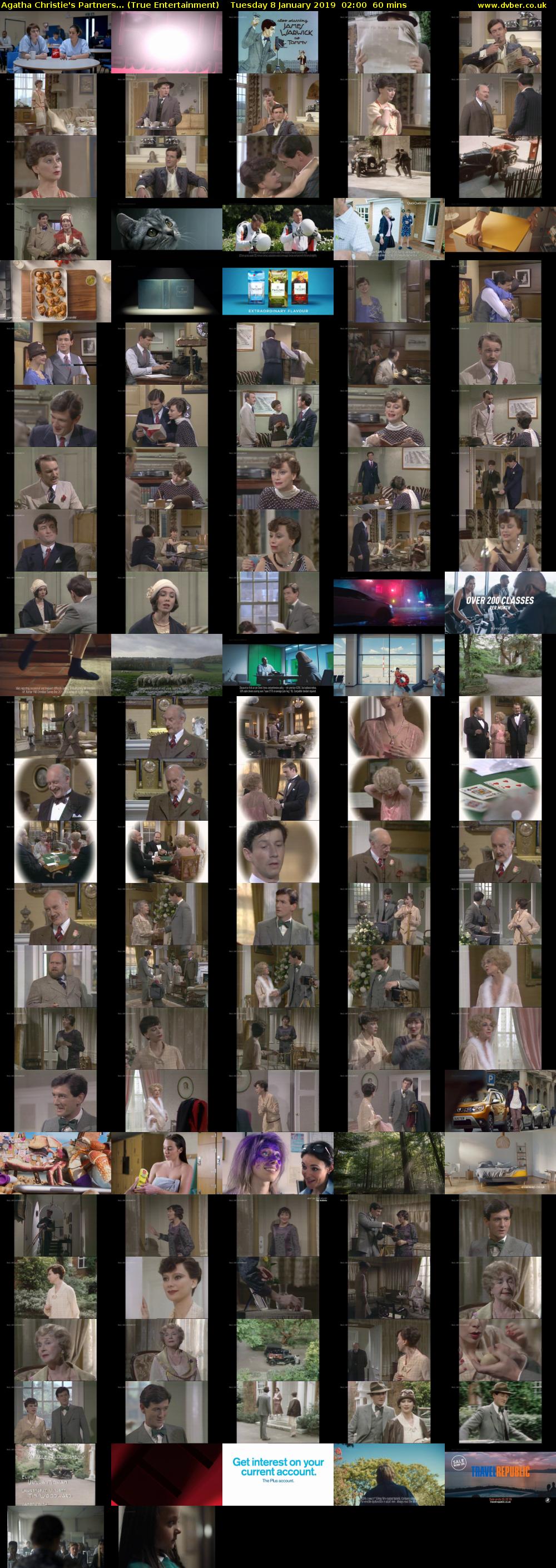 Agatha Christie's Partners... (True Entertainment) Tuesday 8 January 2019 02:00 - 03:00