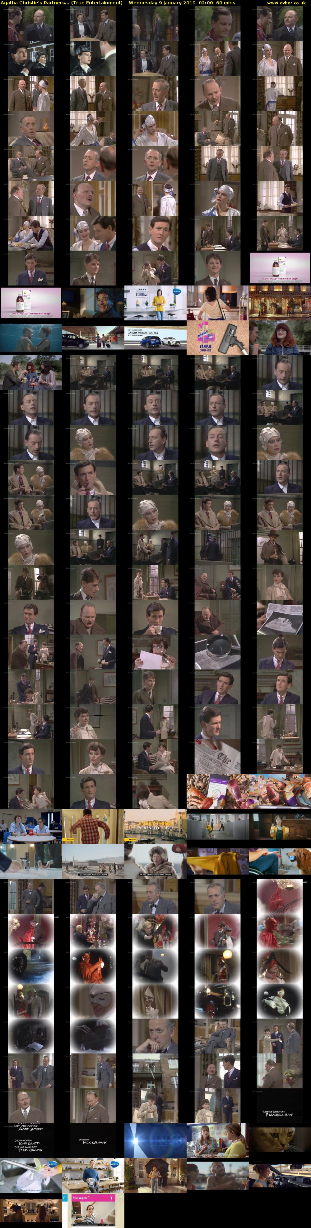 Agatha Christie's Partners... (True Entertainment) Wednesday 9 January 2019 02:00 - 03:00