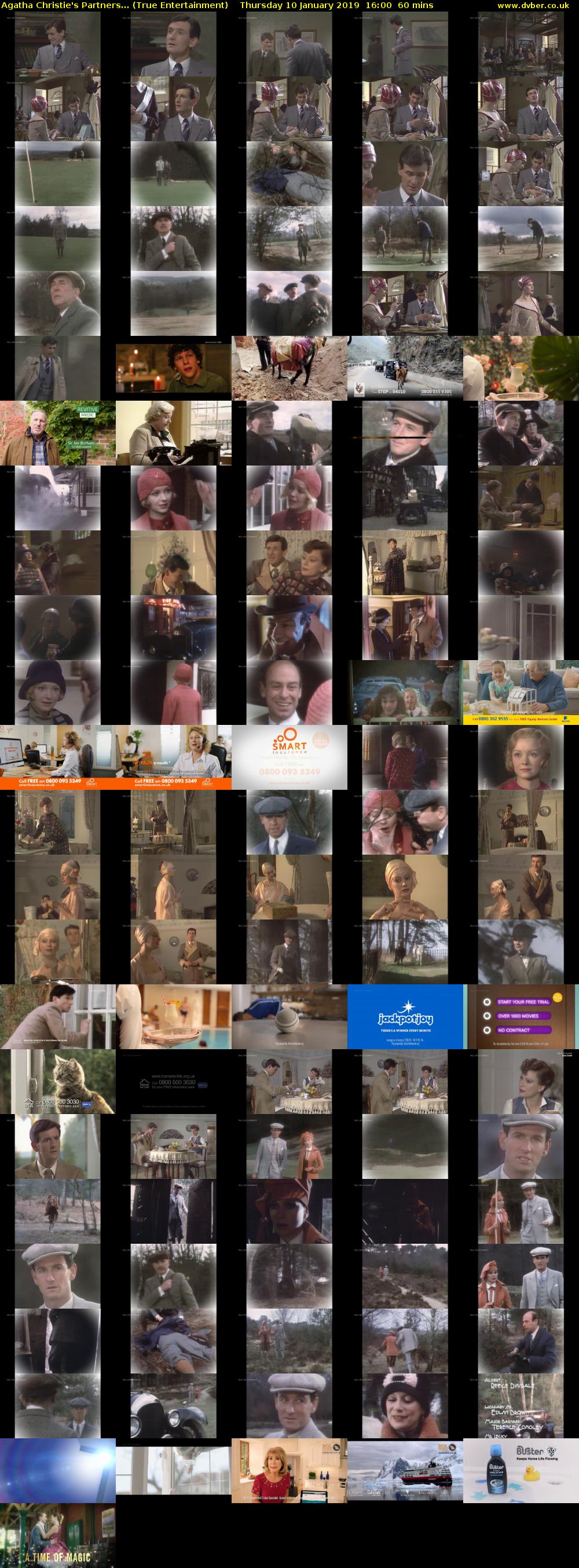 Agatha Christie's Partners... (True Entertainment) Thursday 10 January 2019 16:00 - 17:00