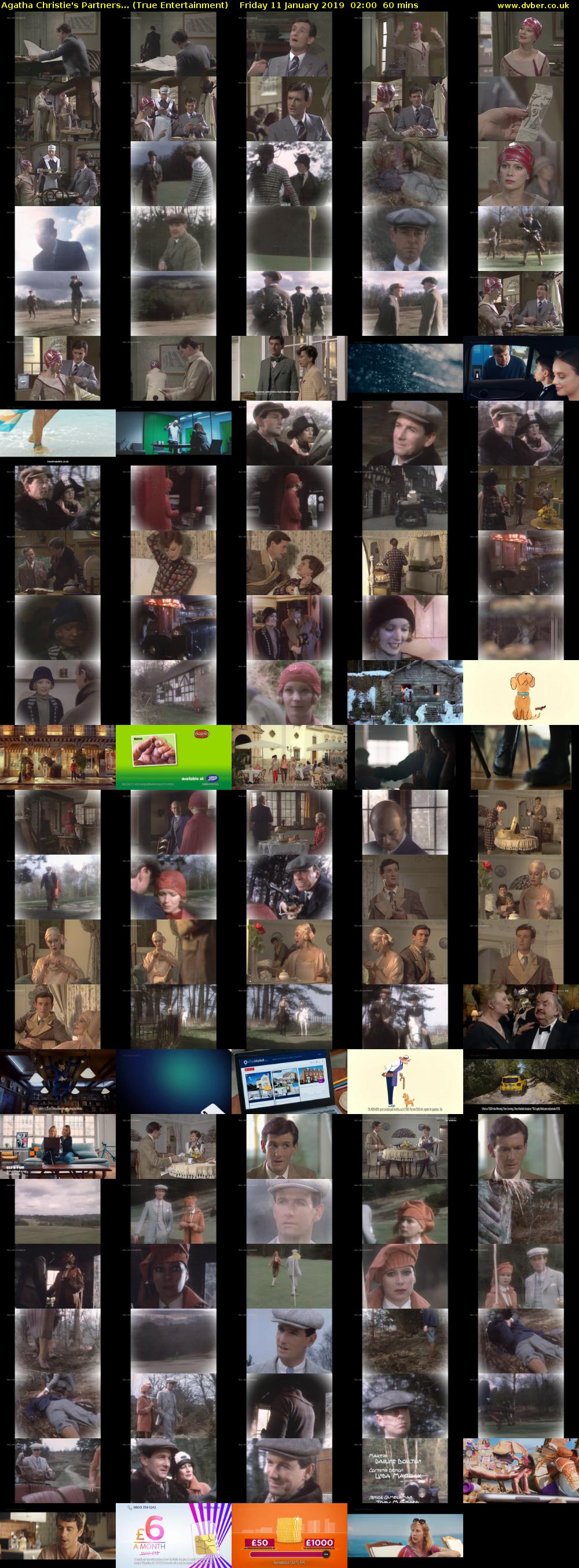 Agatha Christie's Partners... (True Entertainment) Friday 11 January 2019 02:00 - 03:00