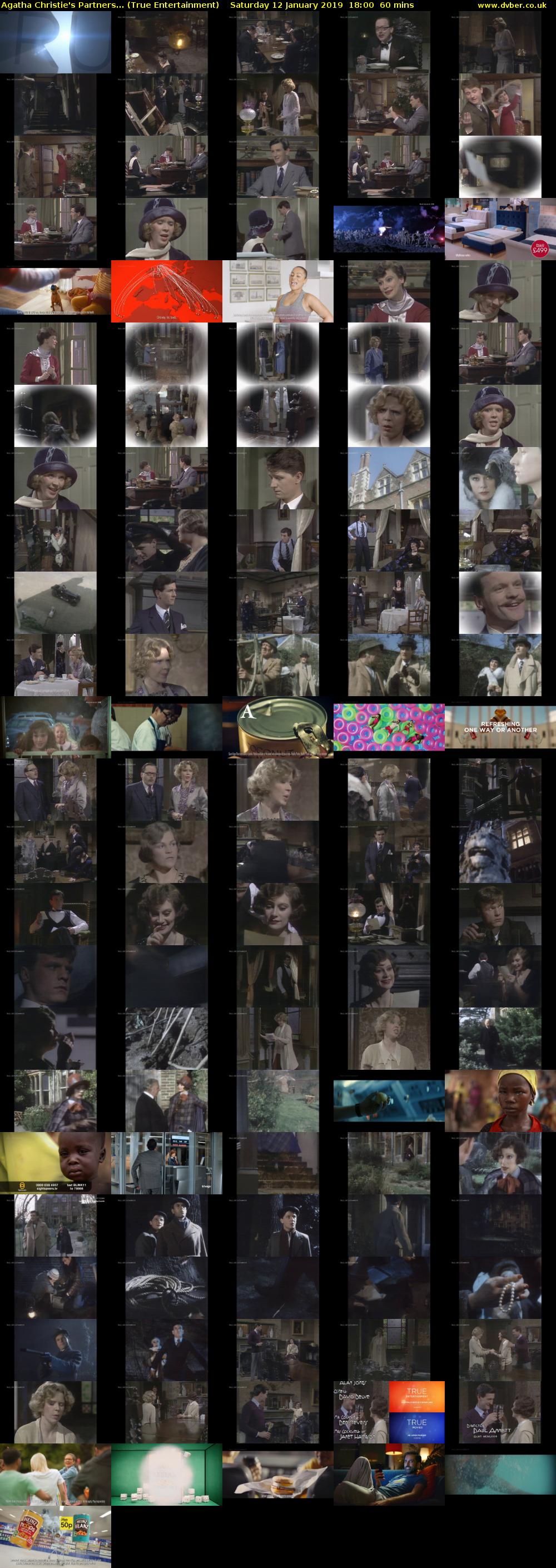 Agatha Christie's Partners... (True Entertainment) Saturday 12 January 2019 18:00 - 19:00