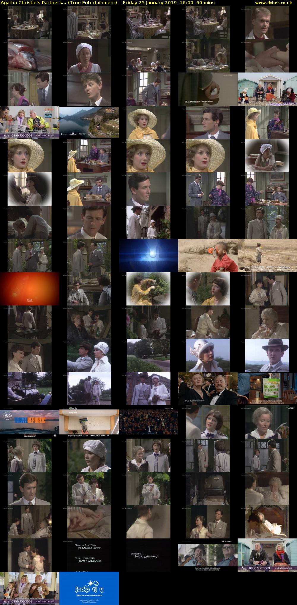 Agatha Christie's Partners... (True Entertainment) Friday 25 January 2019 16:00 - 17:00