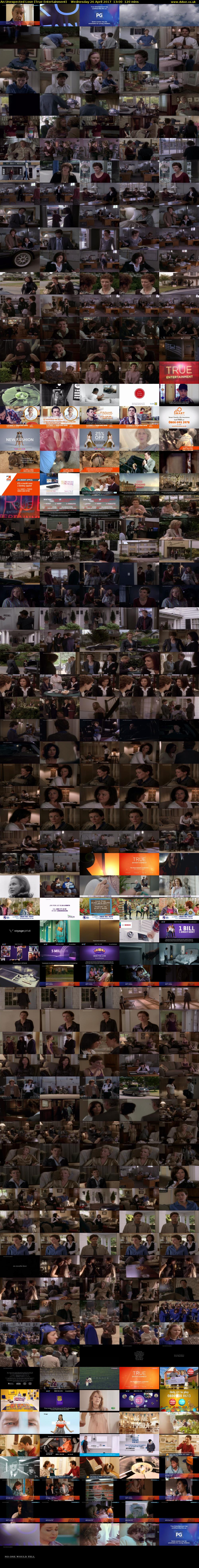 An Unexpected Love (True Entertainment) Wednesday 26 April 2017 13:00 - 15:00