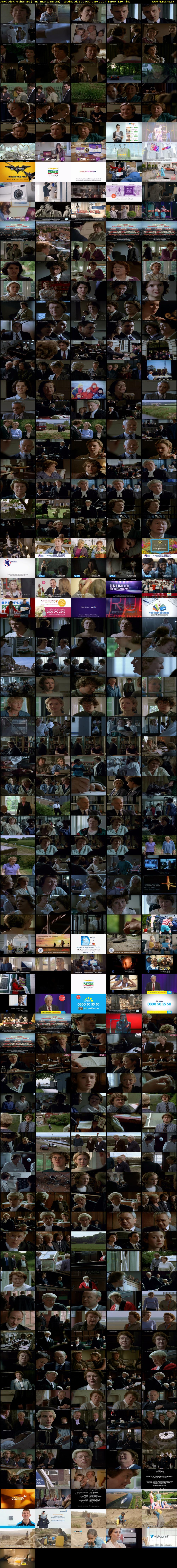 Anybody's Nightmare (True Entertainment) Wednesday 15 February 2017 15:00 - 17:00