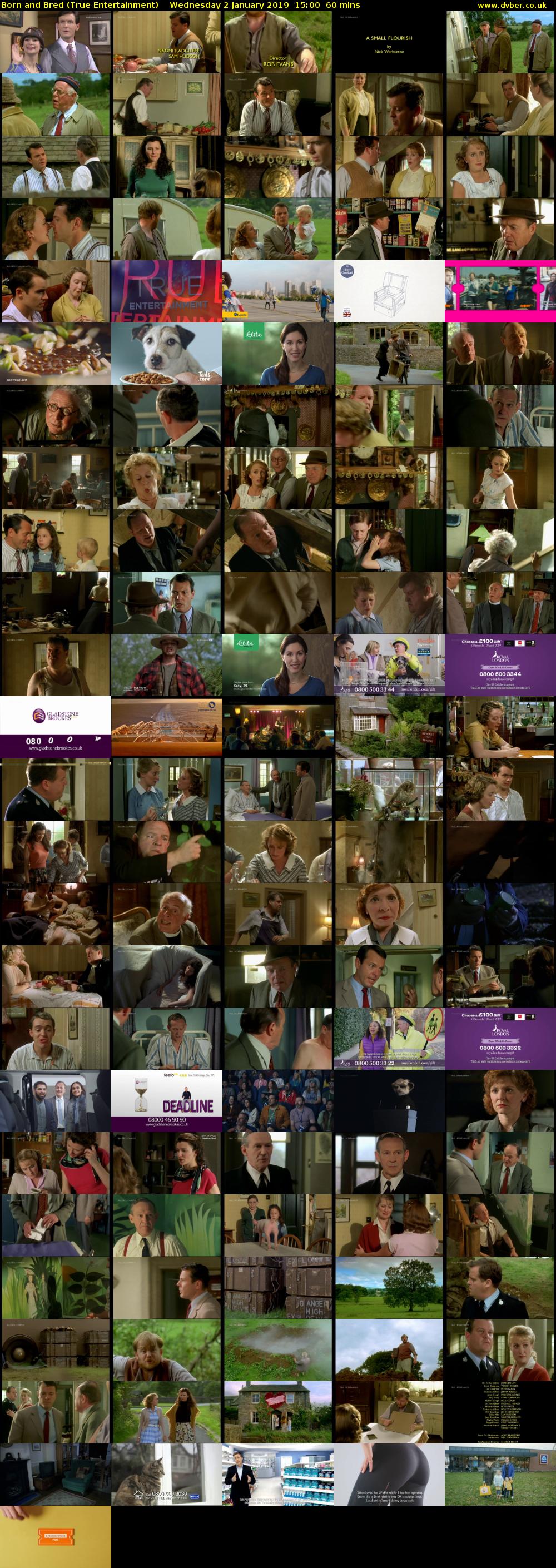 Born and Bred (True Entertainment) Wednesday 2 January 2019 15:00 - 16:00