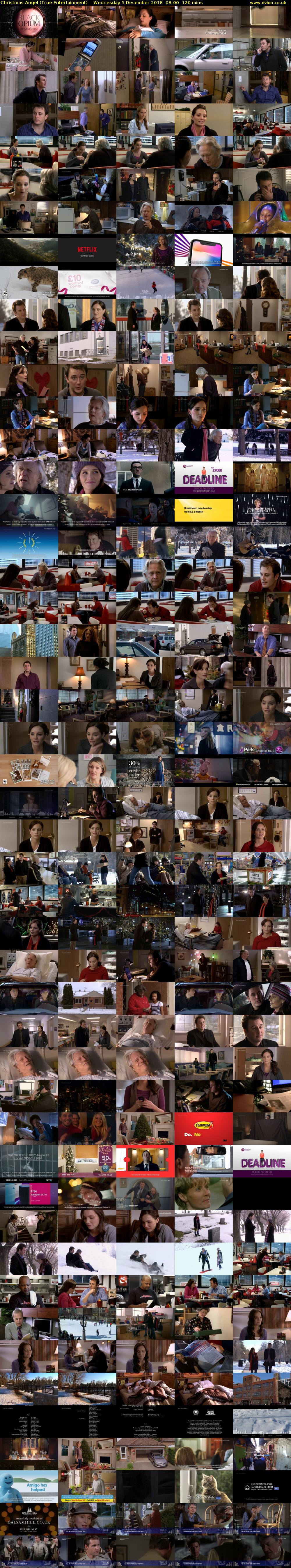 Christmas Angel (True Entertainment) Wednesday 5 December 2018 08:00 - 10:00