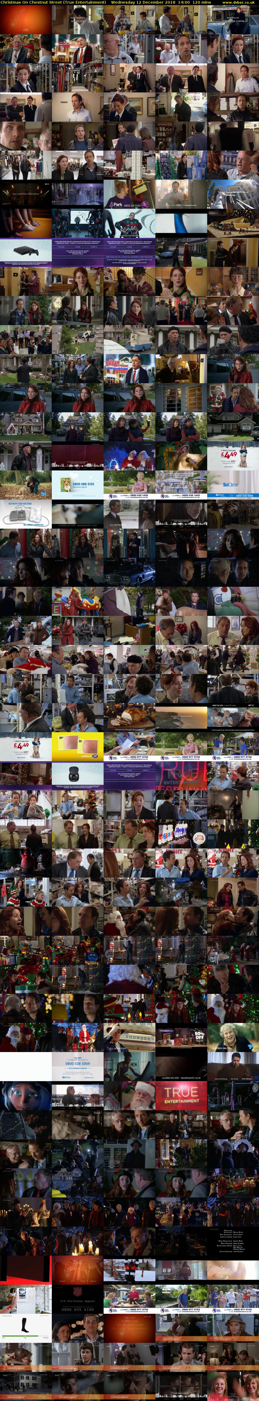 Christmas On Chestnut Street (True Entertainment) Wednesday 12 December 2018 14:00 - 16:00