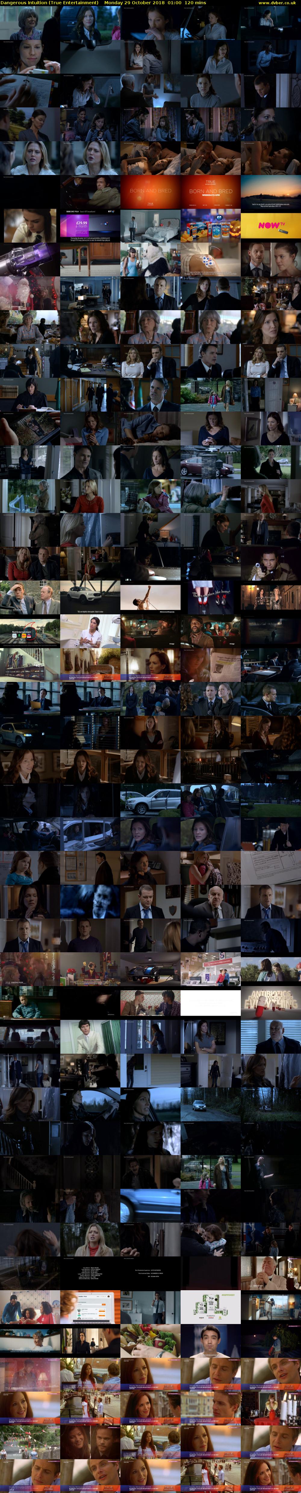 Dangerous Intuition (True Entertainment) Monday 29 October 2018 01:00 - 03:00