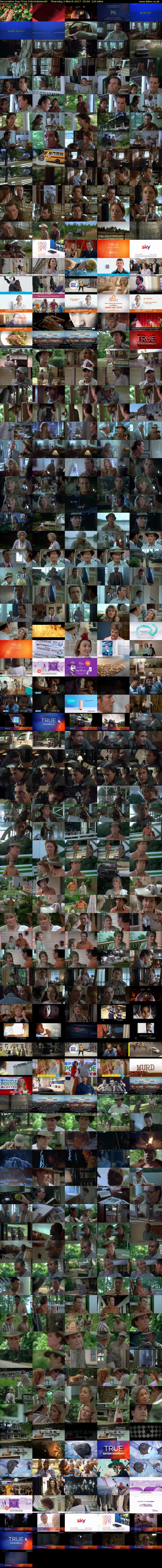 Decoration Day (True Entertainment) Thursday 2 March 2017 15:00 - 17:00