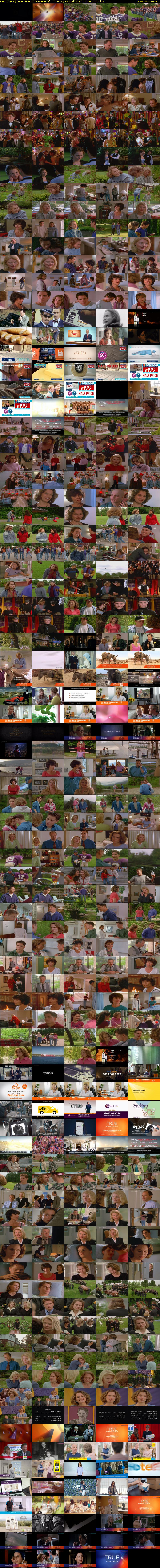 Don't Die My Love (True Entertainment) Tuesday 18 April 2017 11:00 - 13:00