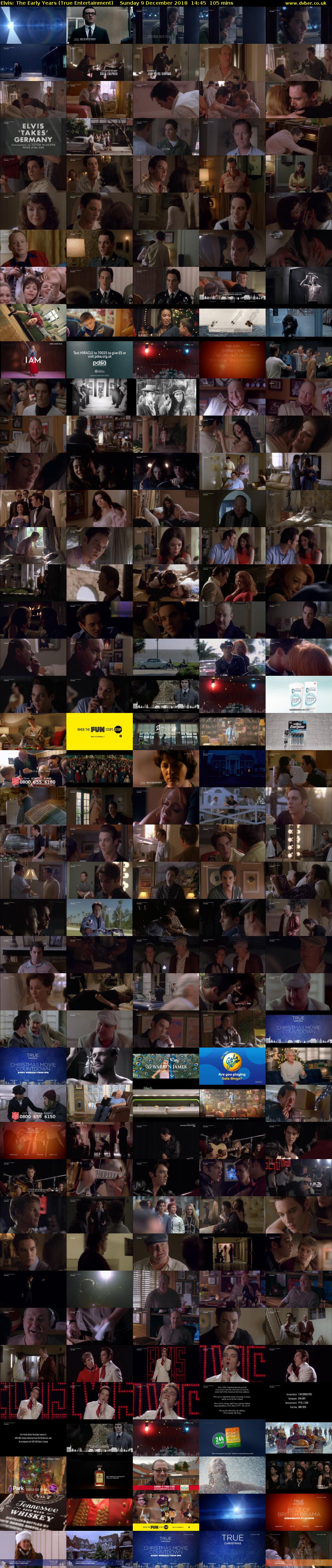 Elvis: The Early Years (True Entertainment) Sunday 9 December 2018 14:45 - 16:30