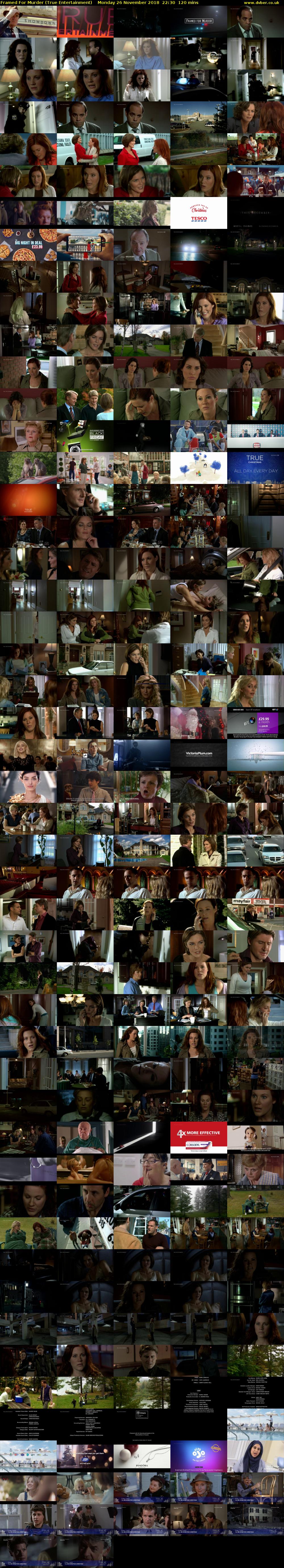 Framed For Murder (True Entertainment) Monday 26 November 2018 22:30 - 00:30