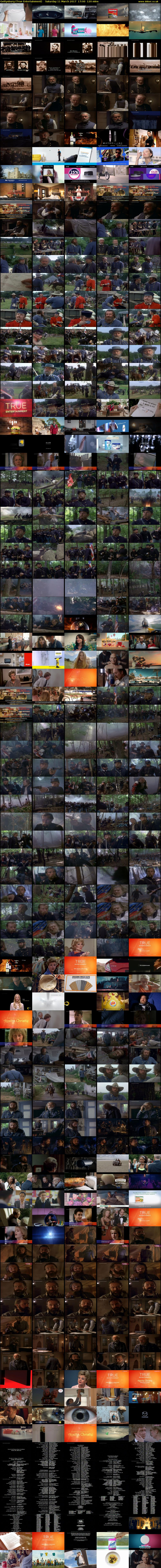 Gettysburg (True Entertainment) Saturday 11 March 2017 17:00 - 19:00