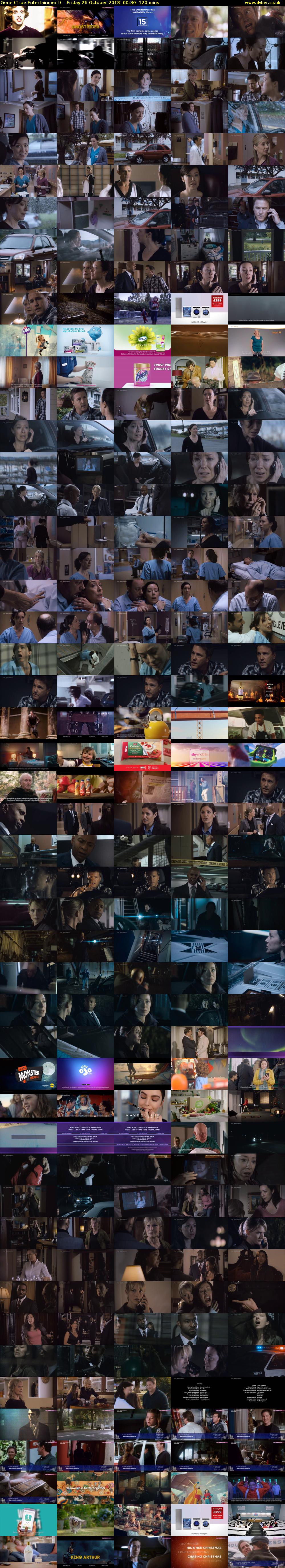 Gone (True Entertainment) Friday 26 October 2018 00:30 - 02:30