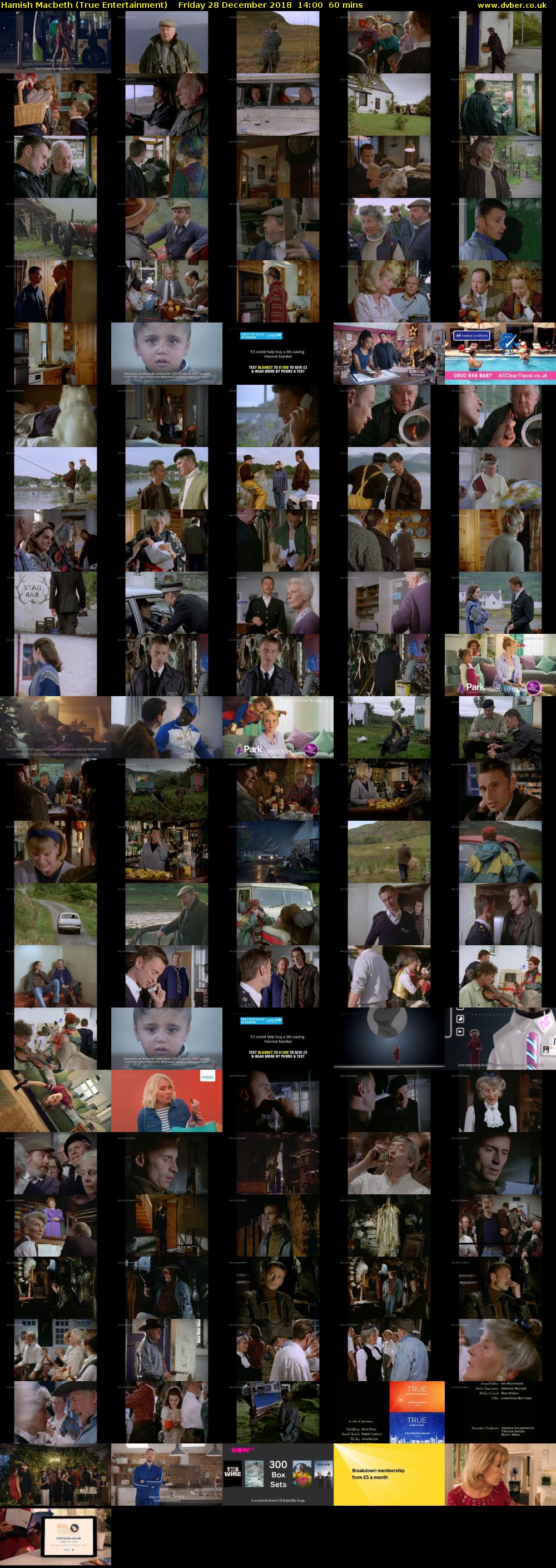 Hamish Macbeth (True Entertainment) Friday 28 December 2018 14:00 - 15:00