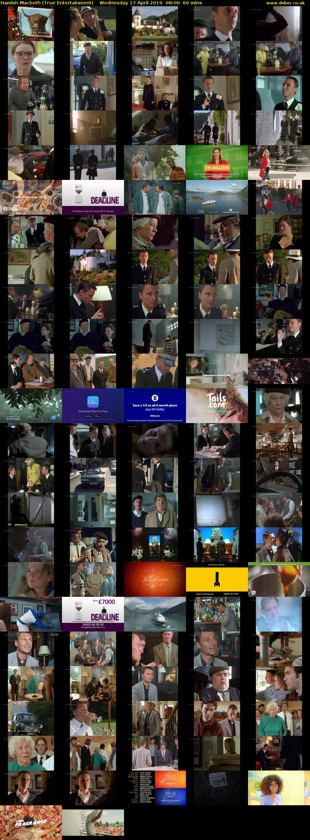 Hamish Macbeth (True Entertainment) Wednesday 17 April 2019 08:00 - 09:00