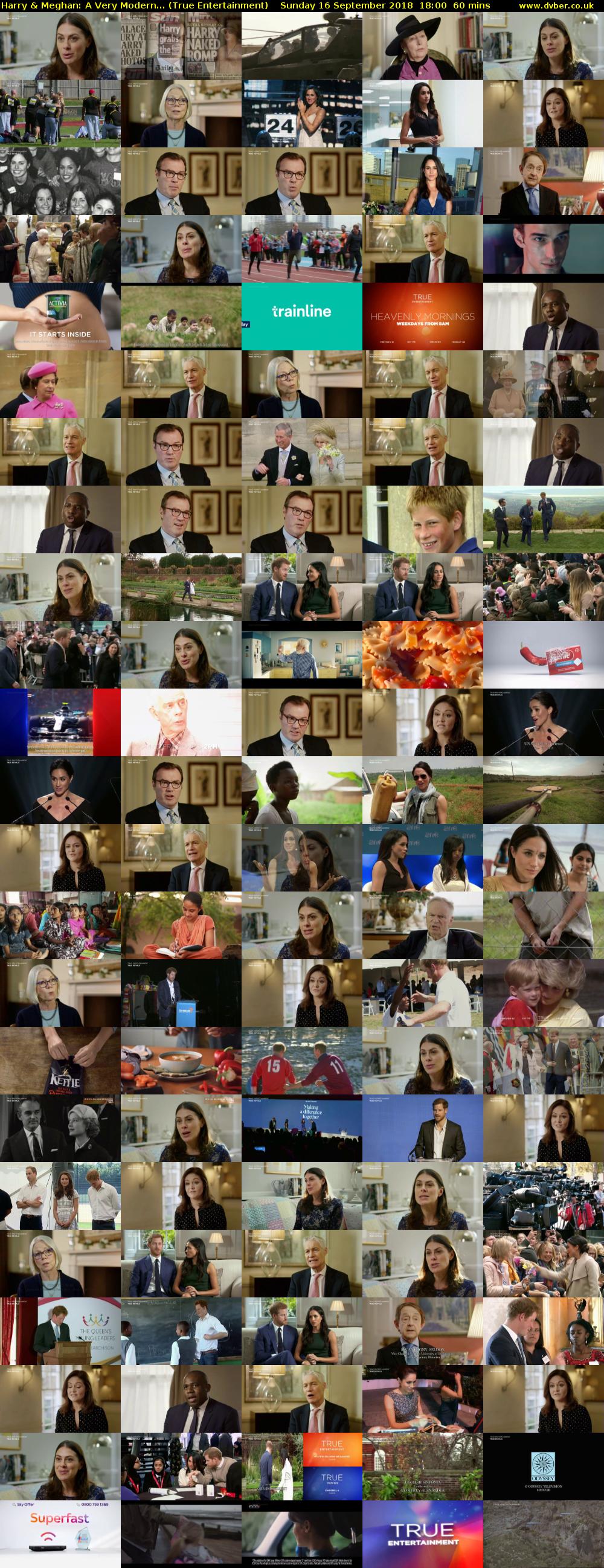 Harry & Meghan: A Very Modern... (True Entertainment) Sunday 16 September 2018 18:00 - 19:00