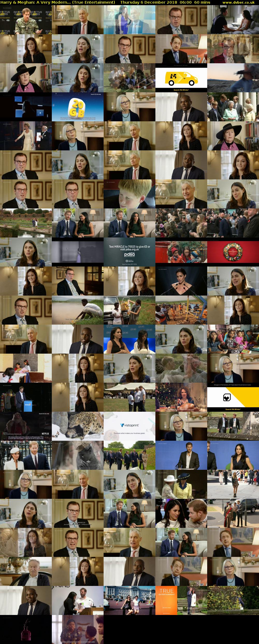 Harry & Meghan: A Very Modern... (True Entertainment) Thursday 6 December 2018 06:00 - 07:00