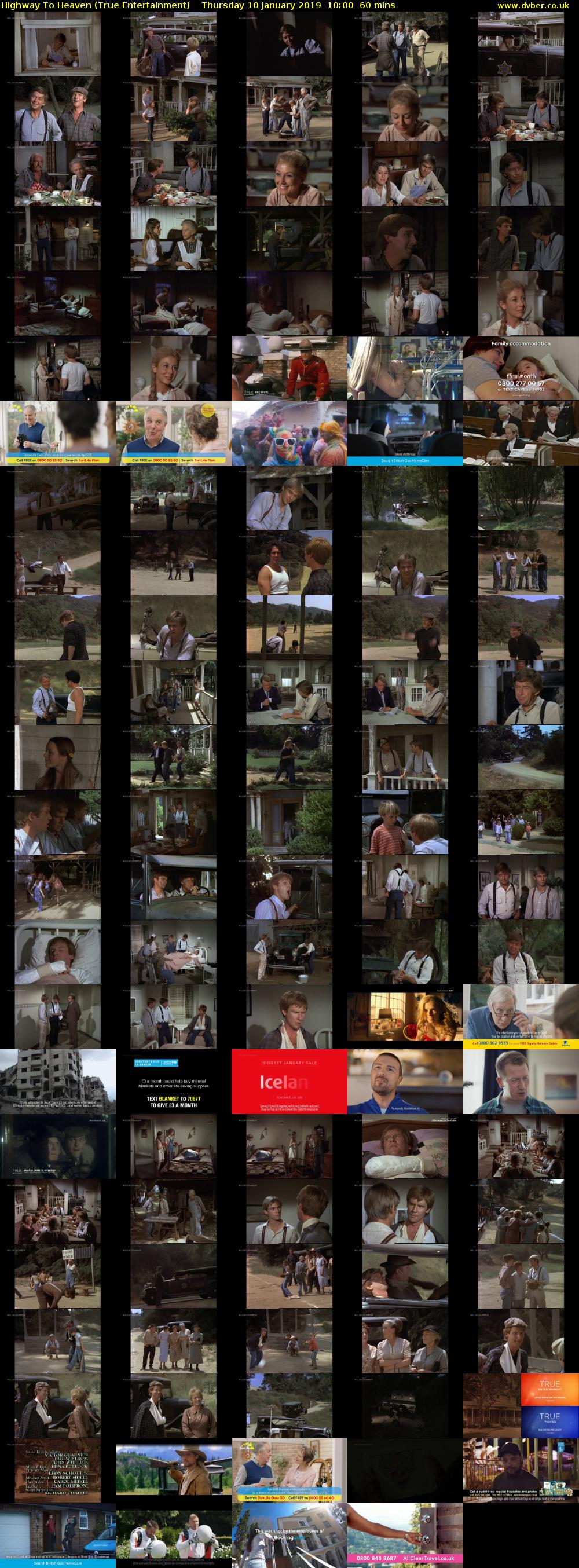 Highway To Heaven (True Entertainment) Thursday 10 January 2019 10:00 - 11:00
