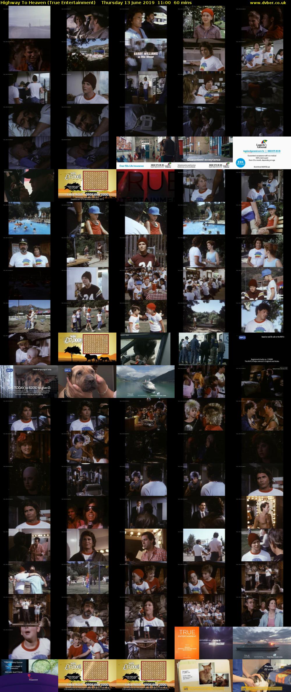 Highway To Heaven (True Entertainment) Thursday 13 June 2019 11:00 - 12:00