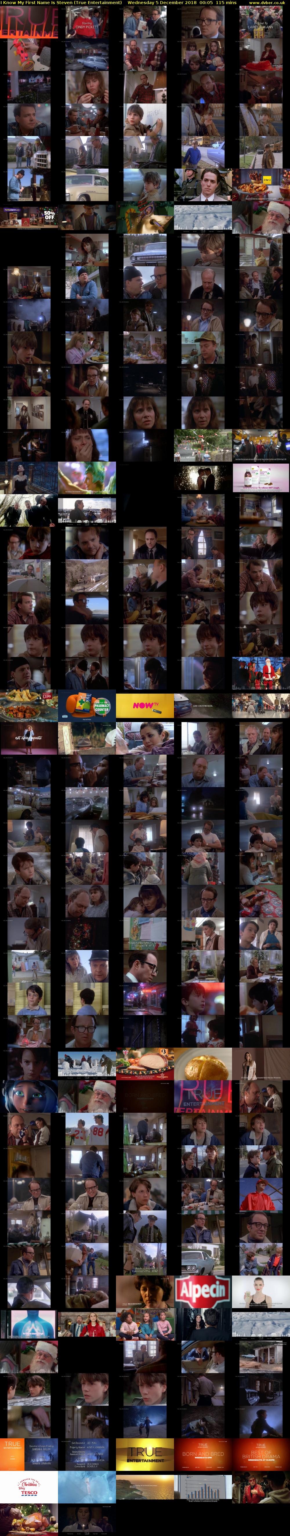 I Know My First Name Is Steven (True Entertainment) Wednesday 5 December 2018 00:05 - 02:00