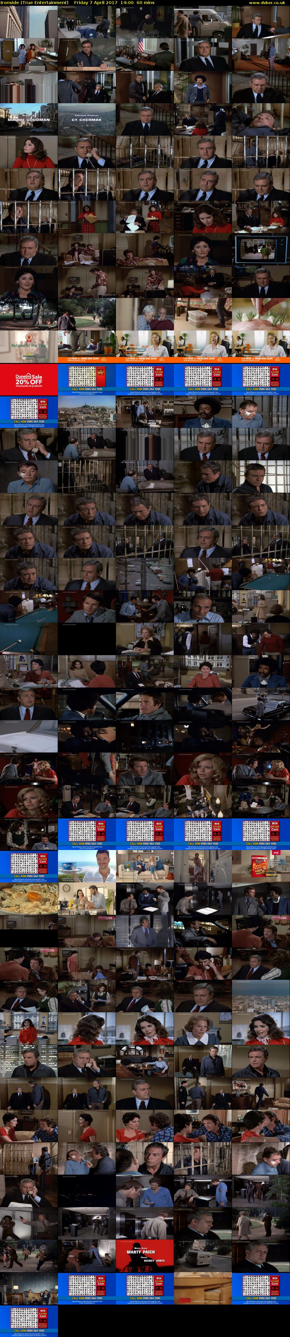 Ironside (True Entertainment) Friday 7 April 2017 14:00 - 15:00