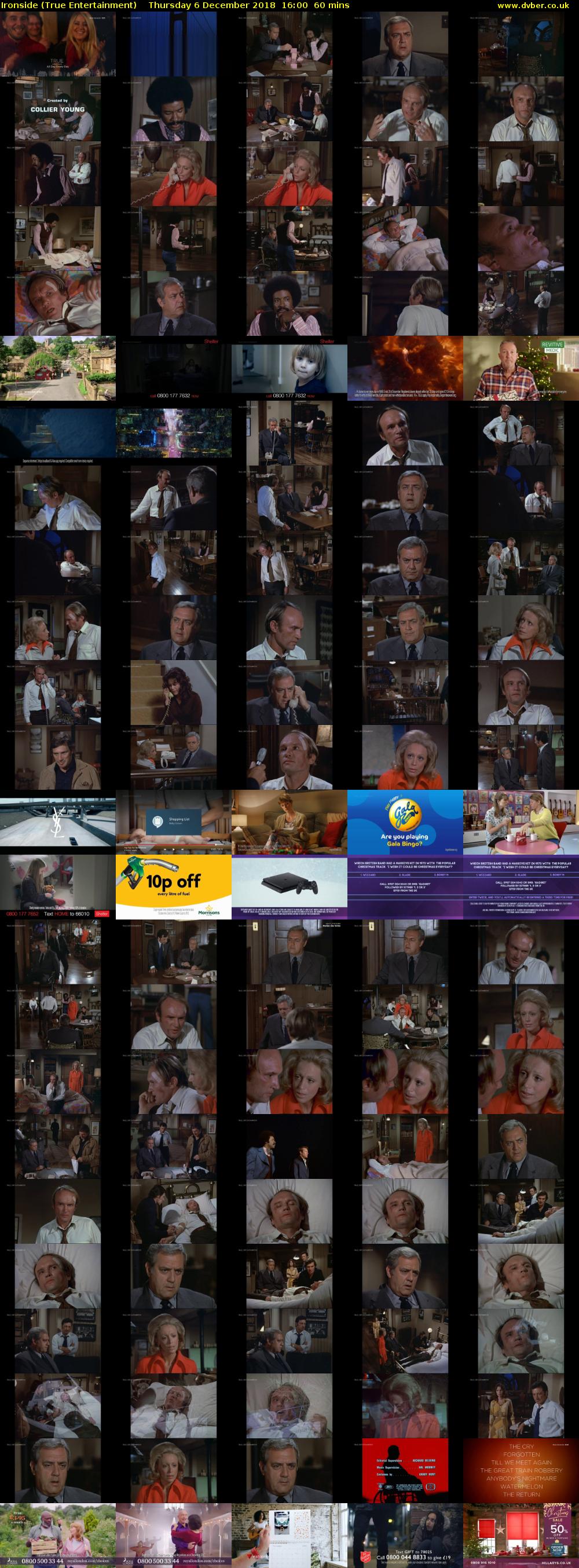 Ironside (True Entertainment) Thursday 6 December 2018 16:00 - 17:00