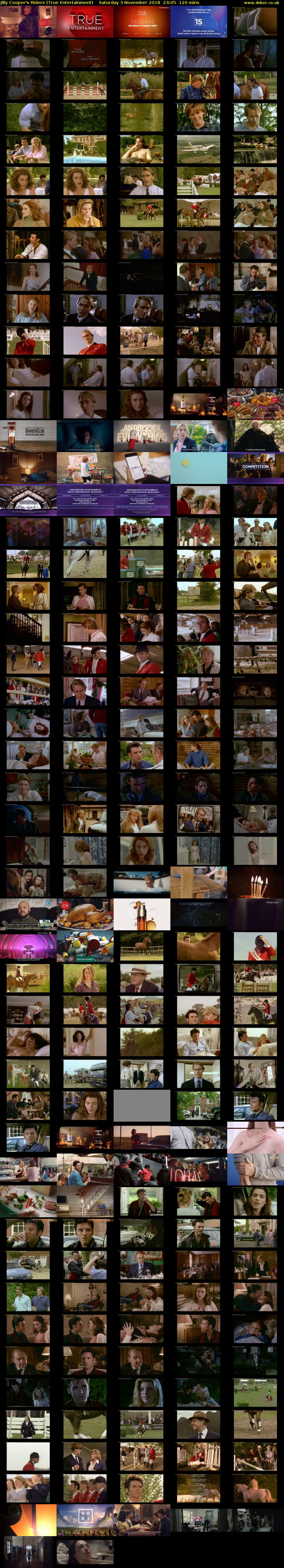 Jilly Cooper's Riders (True Entertainment) Saturday 3 November 2018 23:05 - 01:05