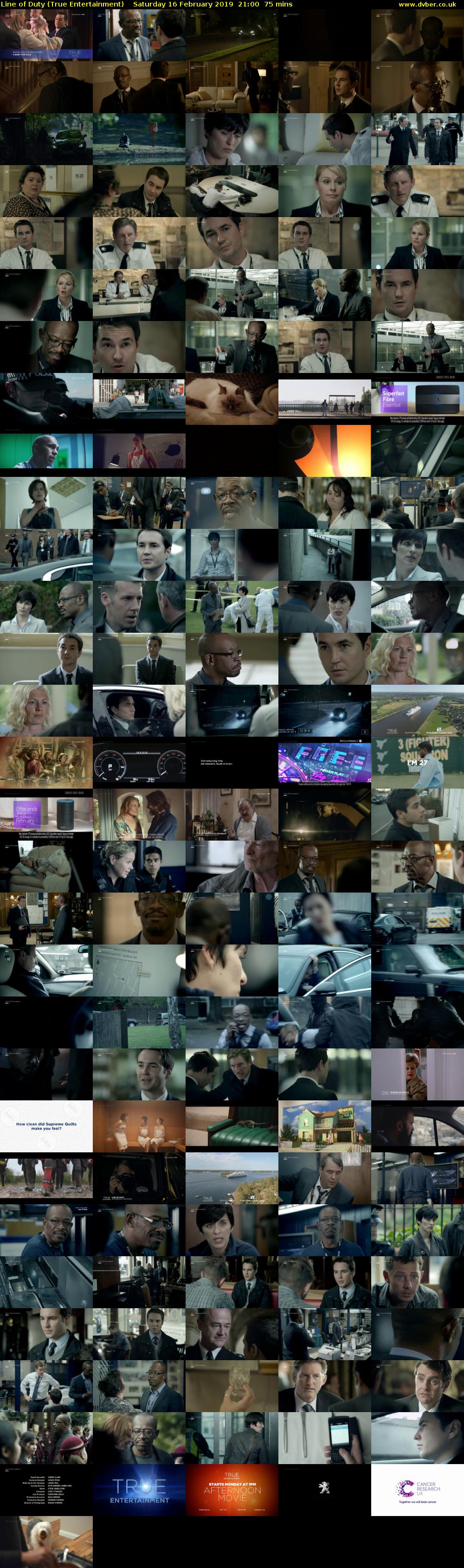 Line of Duty (True Entertainment) Saturday 16 February 2019 21:00 - 22:15