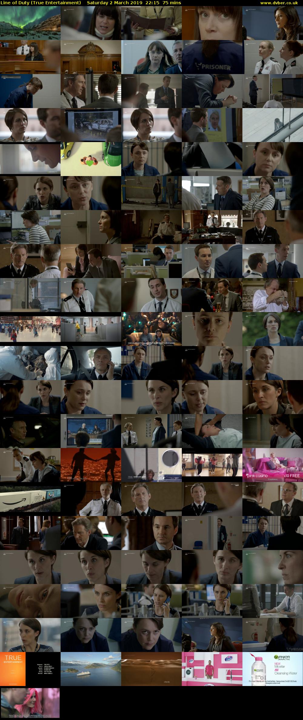 Line of Duty (True Entertainment) Saturday 2 March 2019 22:15 - 23:30