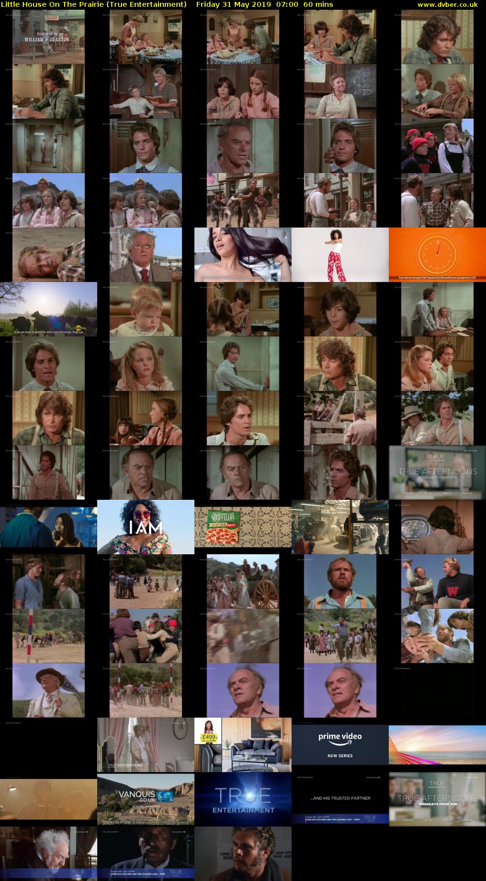 Little House On The Prairie (True Entertainment) Friday 31 May 2019 07:00 - 08:00