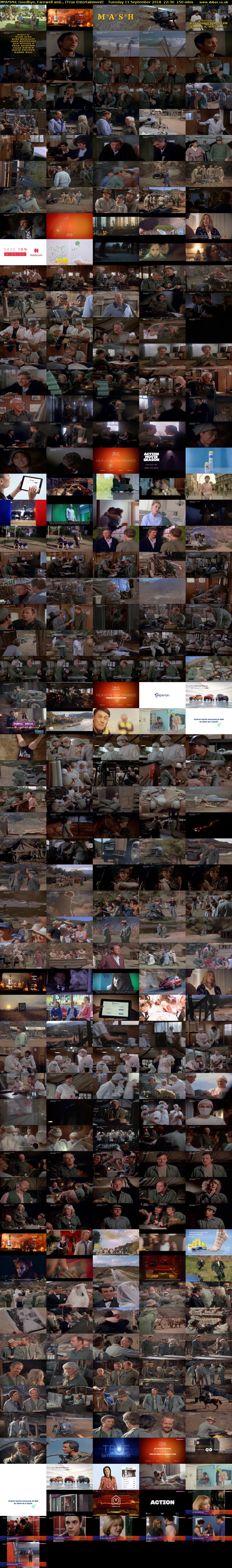 M*A*S*H: Goodbye, Farewell and... (True Entertainment) Tuesday 11 September 2018 22:30 - 01:00