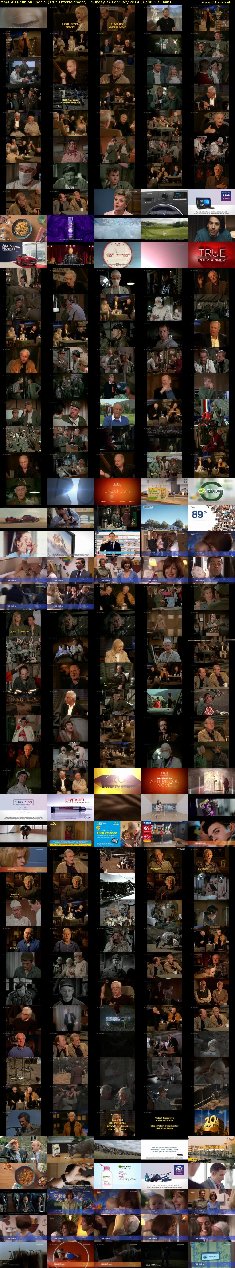 M*A*S*H Reunion Special (True Entertainment) Sunday 24 February 2019 01:00 - 03:00