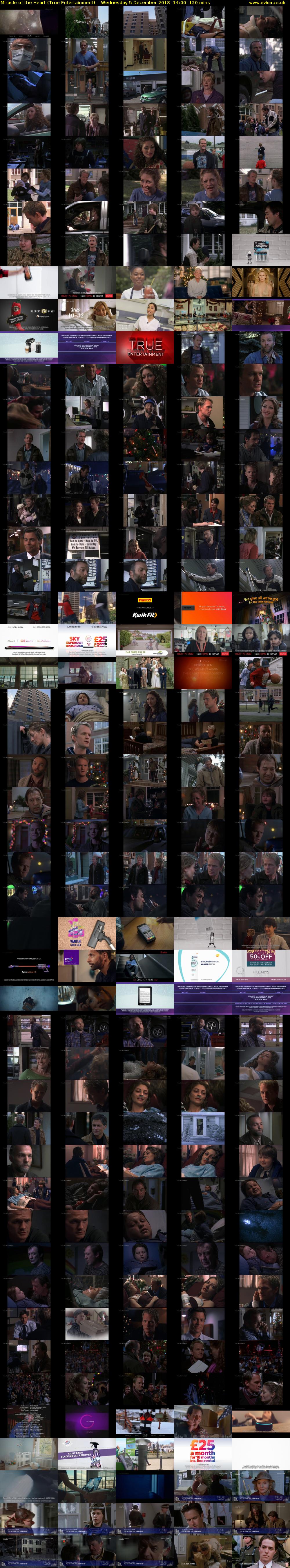 Miracle of the Heart (True Entertainment) Wednesday 5 December 2018 14:00 - 16:00