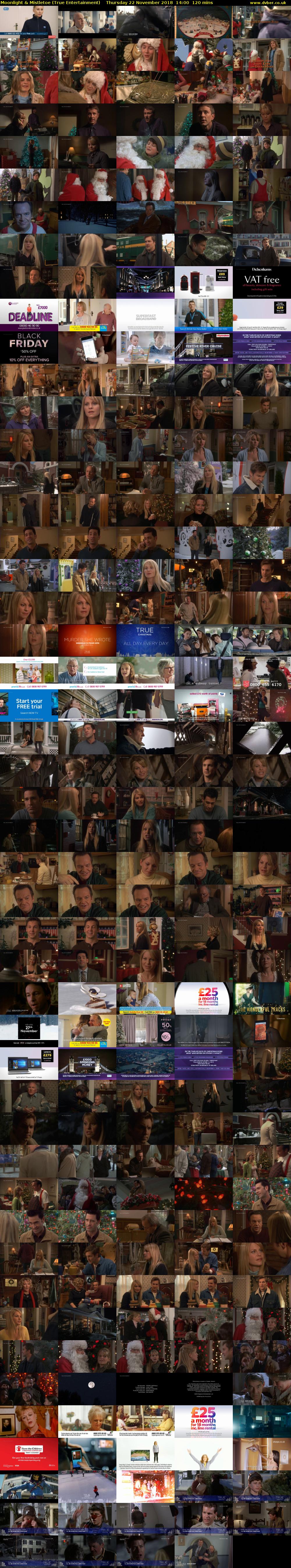 Moonlight & Mistletoe (True Entertainment) Thursday 22 November 2018 14:00 - 16:00