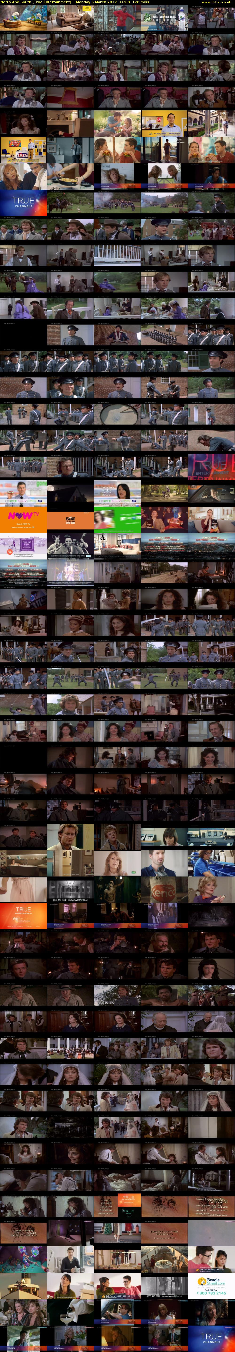 North And South (True Entertainment) Monday 6 March 2017 11:00 - 13:00