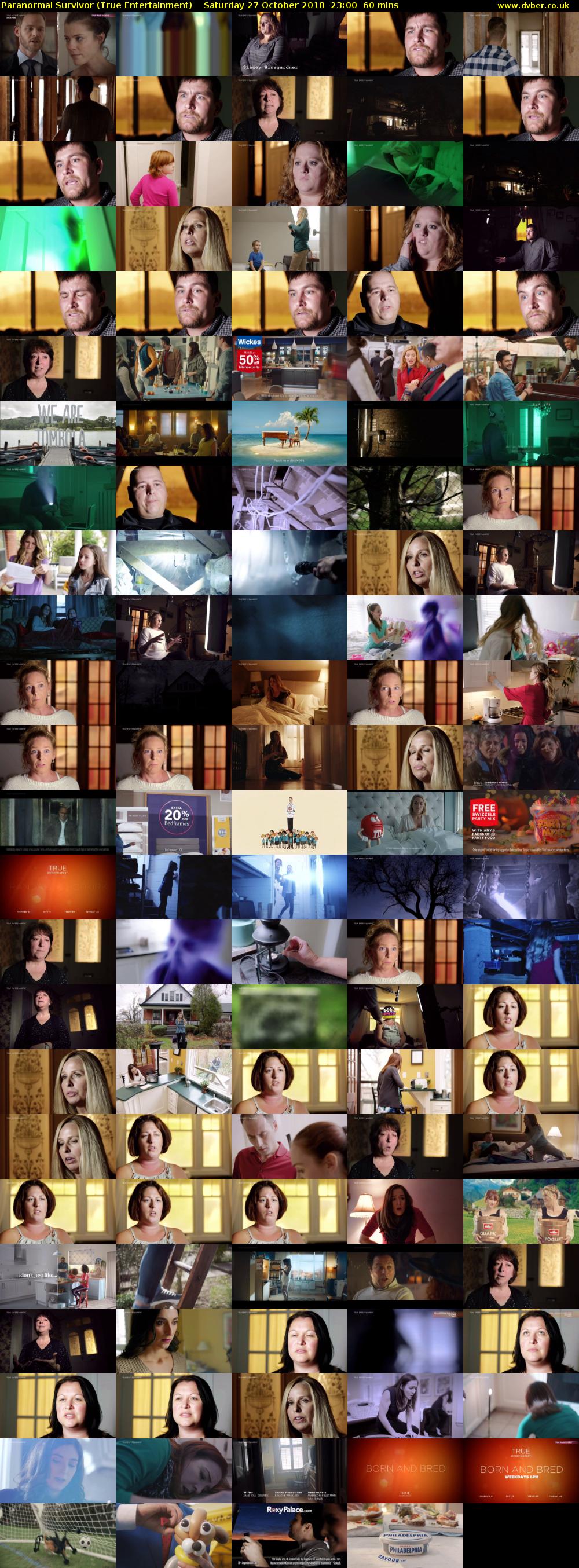 Paranormal Survivor (True Entertainment) Saturday 27 October 2018 23:00 - 00:00