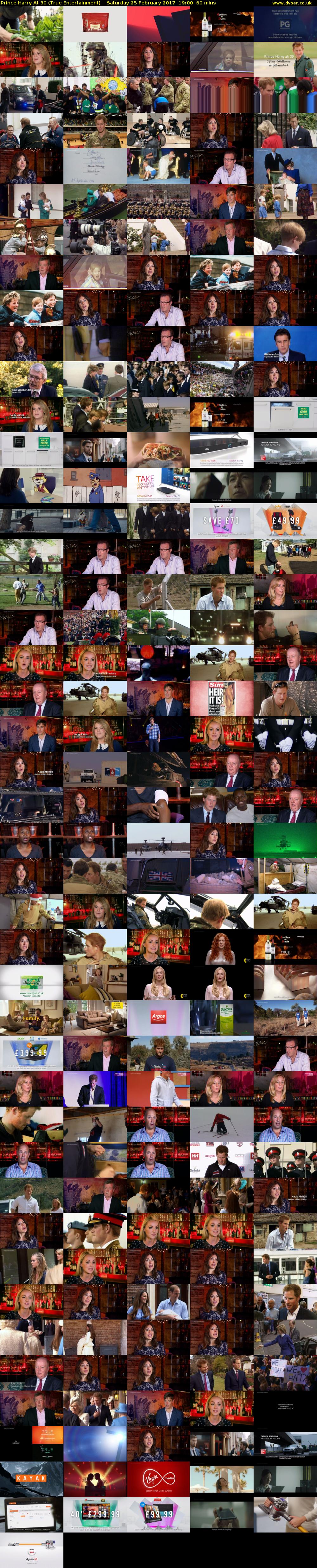 Prince Harry At 30 (True Entertainment) Saturday 25 February 2017 19:00 - 20:00