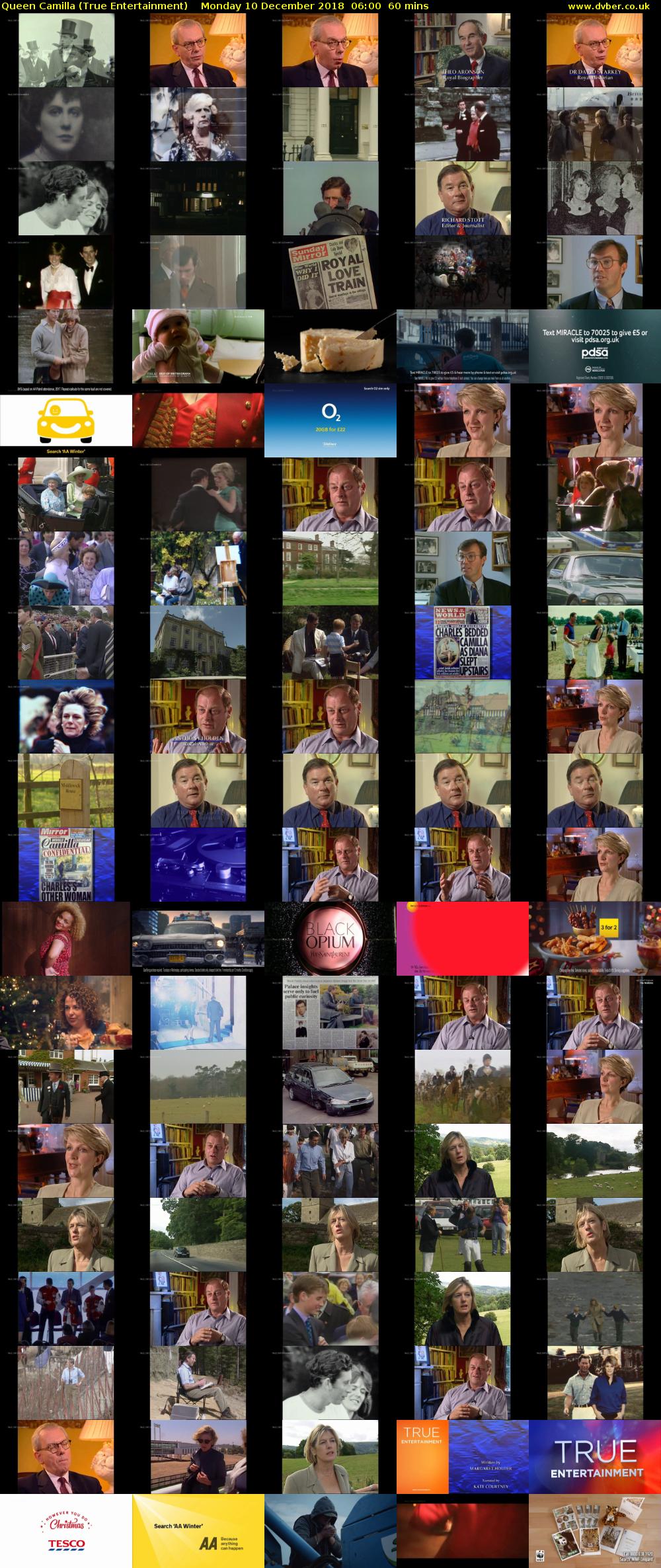 Queen Camilla (True Entertainment) Monday 10 December 2018 06:00 - 07:00