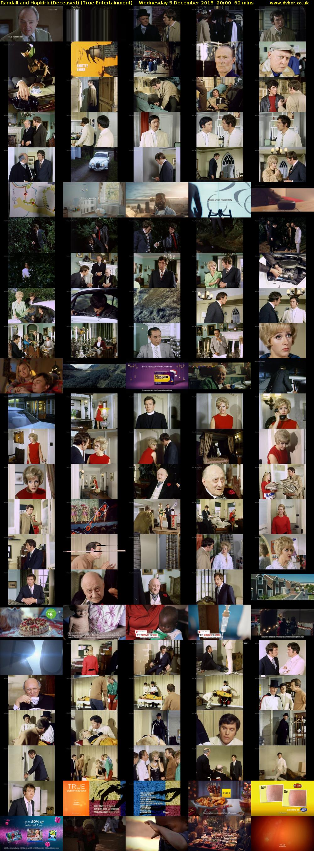 Randall and Hopkirk (Deceased) (True Entertainment) Wednesday 5 December 2018 20:00 - 21:00