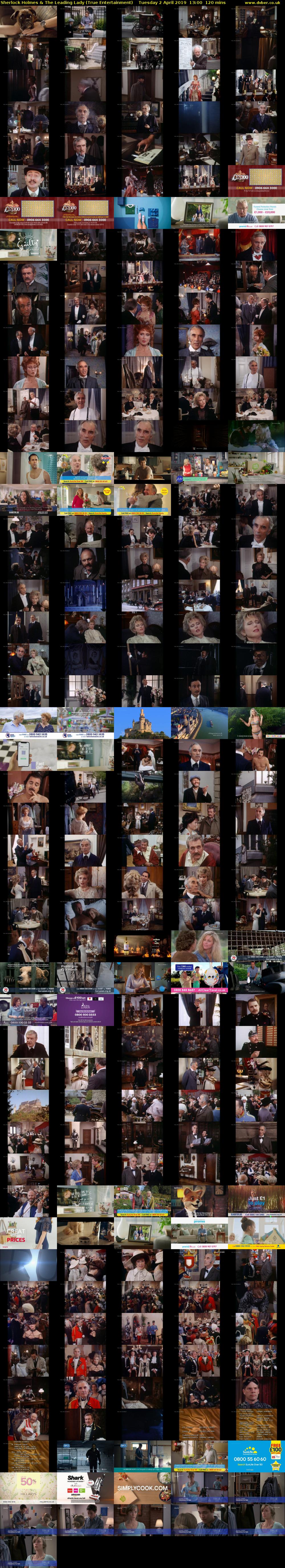 Sherlock Holmes & The Leading Lady (True Entertainment) Tuesday 2 April 2019 13:00 - 15:00