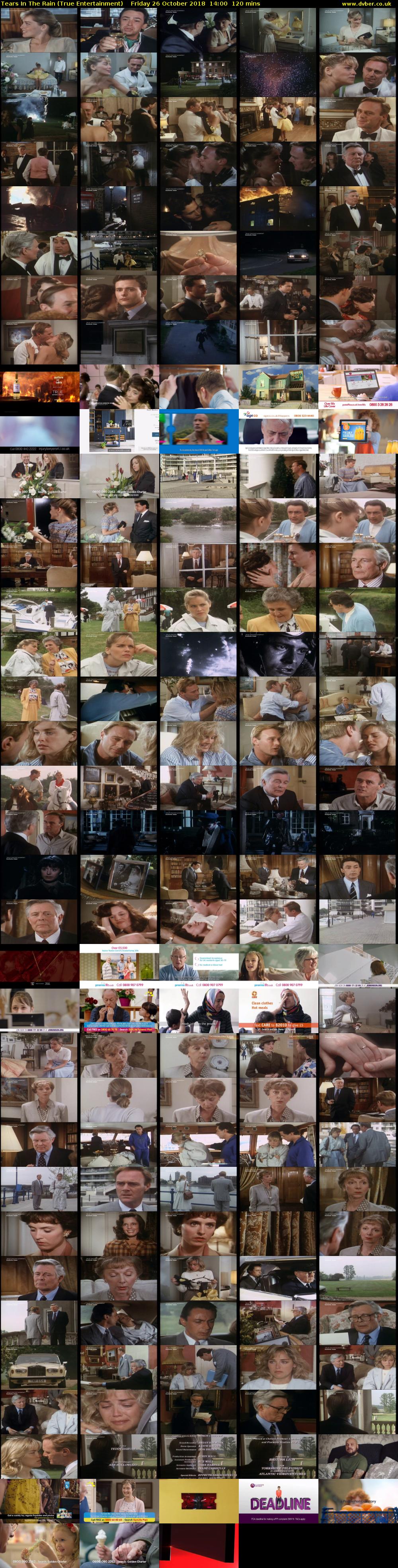 Tears In The Rain (True Entertainment) Friday 26 October 2018 14:00 - 16:00