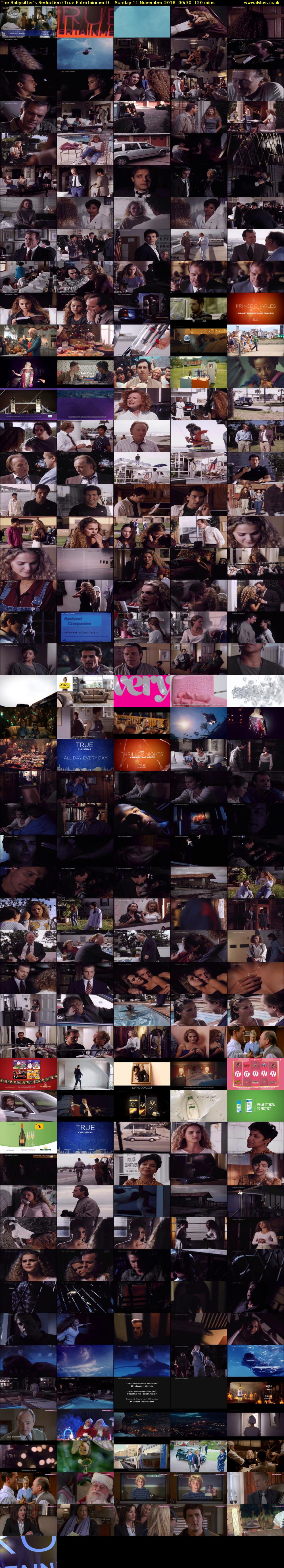 The Babysitter's Seduction (True Entertainment) Sunday 11 November 2018 00:30 - 02:30